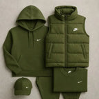 NK™ 4-Piece Set – Sweat, Pants, Jacket & Tee