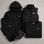 NK™ 4-Piece Set – Sweat, Pants, Jacket & Tee