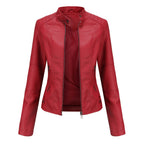 Milena™ | Veste en Cuir Élégante